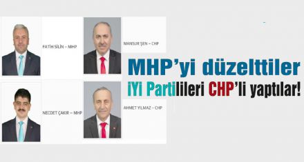 MHP aslına döndü İYİ Partililer CHP oldu