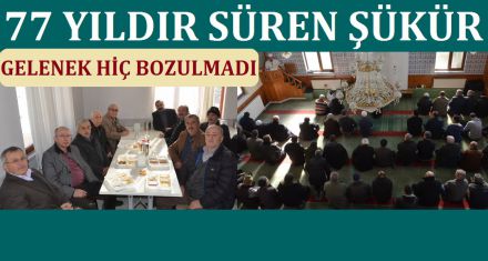 77 YILDIR SÜREN ŞÜKÜR