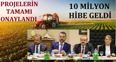 PROJELERİN TAMAMI ONAYLANDI 10 MİLYON GELDİ 