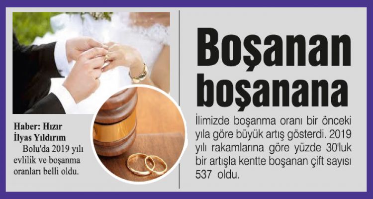 Boşanan boşanana
