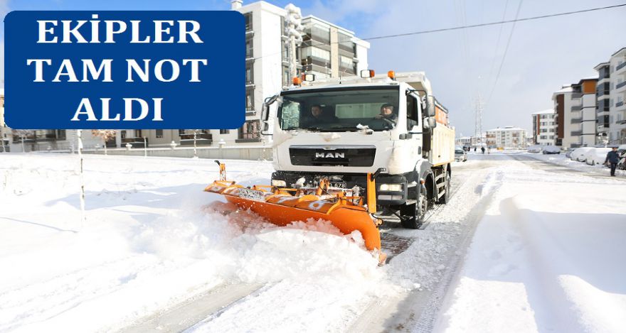 EKİPLER GEÇER NOT ALDI