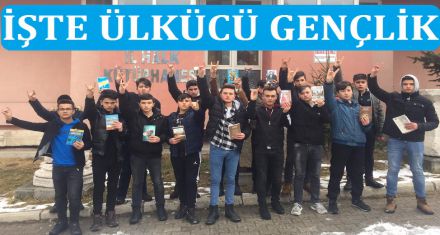 ÜLKÜ OCAKLARI KÜTÜPHANEYE KAMP KURDU