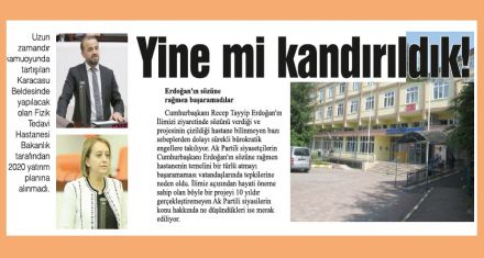 Yine mi kandırıldık!