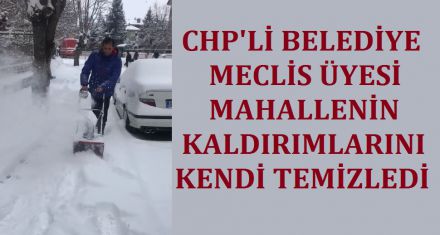 HER İŞİ BELEDİYE'DEN BEKLEMEMEK LAZIM