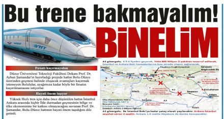 Bu trene bakmayalım! BİNELİM