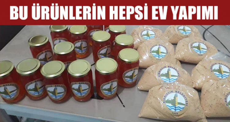 BU ÜRÜNLERİN HEPSİ EV YAPIMI