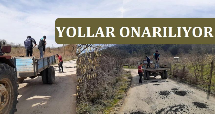 YOLLAR ONARILIYOR!
