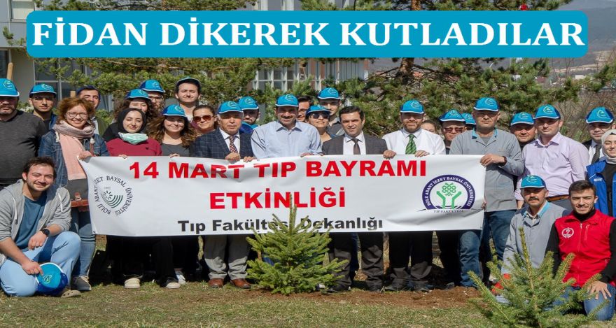 FİDAN DİKEREK KUTLADILAR