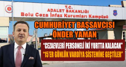 CUMHURİYET BAŞSAVCISI ÖNDER YAMAN TEDBİRLERİ AÇIKLADI