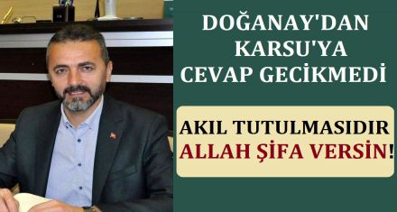 DOĞANAY CHP'YE ŞİFA DİLEDİ 