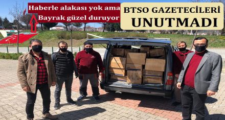 TİCARET ODASI ÇALIŞAN GAZETECİLERİ UNUTMADI