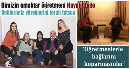 “Veliler öğretmenlerle bağını koparmasın”