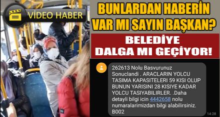 BUNLARDAN HABERİN VAR MI SAYIN BAŞKAN?