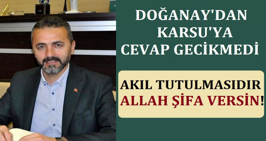 DOĞANAY CHP'YE ŞİFA DİLEDİ