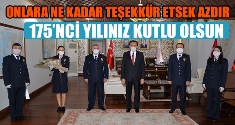 ONLARA NE KADAR TEŞEKKÜR ETSEK AZDIR 175'NCİ YILINIZ KUTLU OLSUN