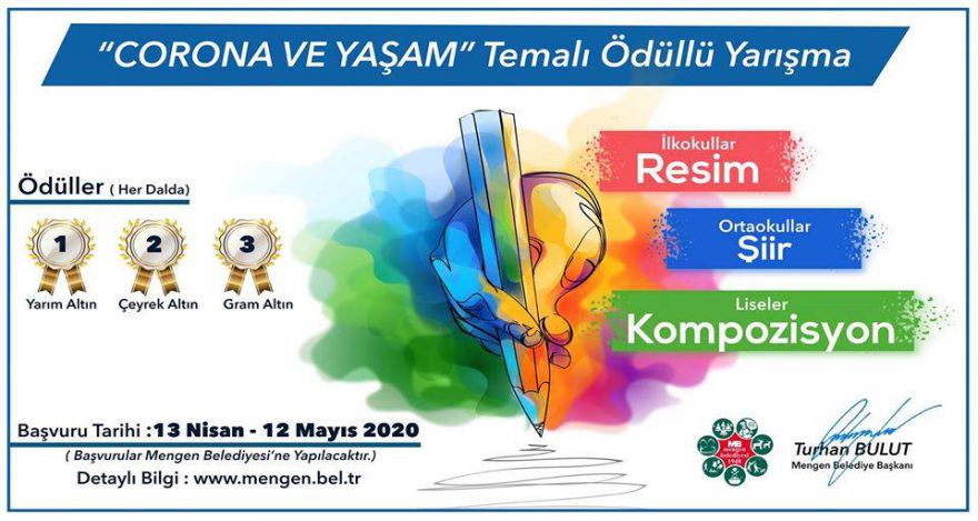 ÖĞRENCİLERE ÖZEL YARIŞMA KONU 'KORONA'