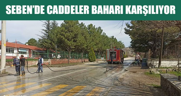 SEBEN'DE CADDELER BAHARI KARŞILIYOR
