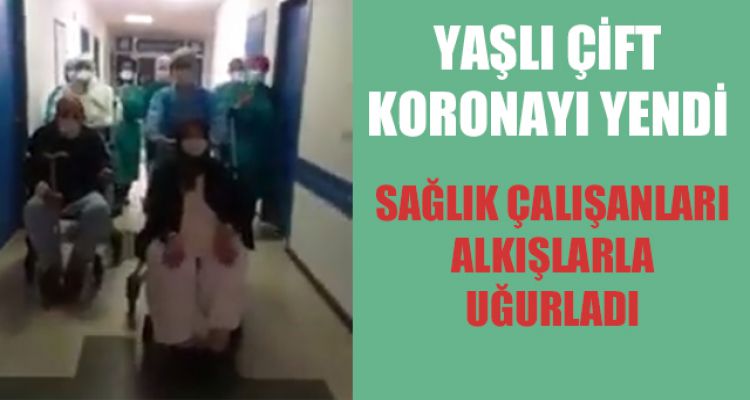 YAŞLI ÇİFT KORONAYI YENDİ