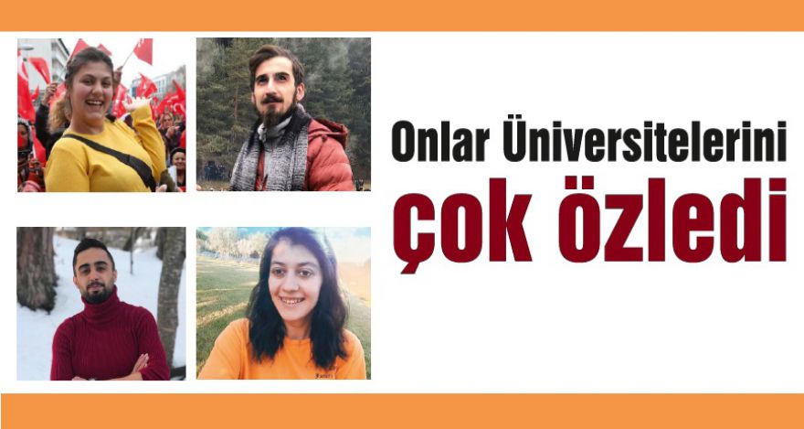Okula dönmeyi dört gözle bekliyorlar