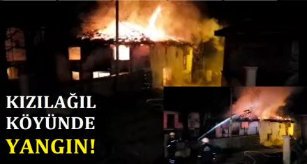 Yangın korkuttu