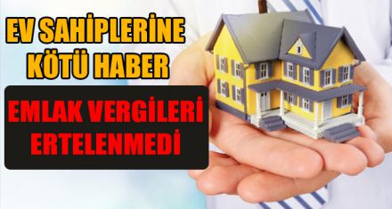 EMLAK VERGİSİNDE SON GÜN 31 MAYIS