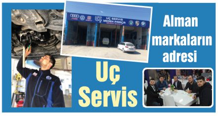 Alman markaların adresi Uç Servis