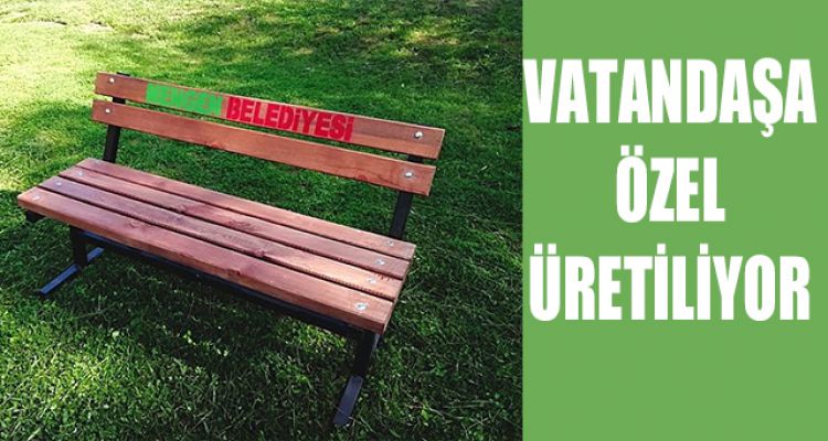 MENGEN BELEDİYESİ'NDEN VATANDAŞA ÖZEL BANKLAR