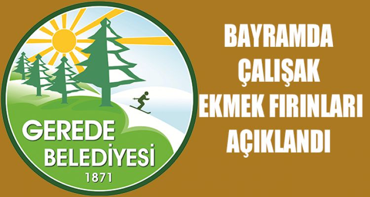 GEREKSAN BAYRAMDA AÇIK RAHAT OLUN