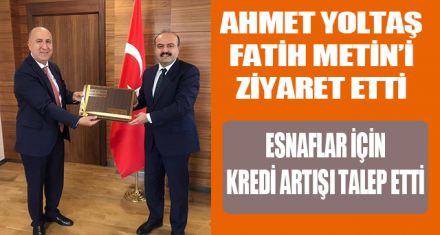 YOLTAŞ'TAN FATİH METİN'E ZİYARET 