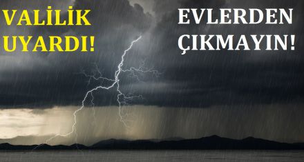 VALİLİK UYARDI