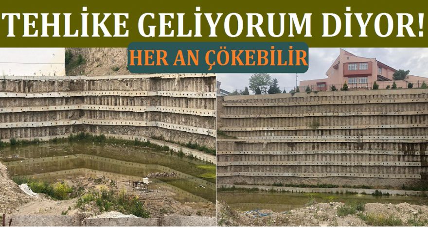 TEHLİKE GELİYORUM DİYOR!