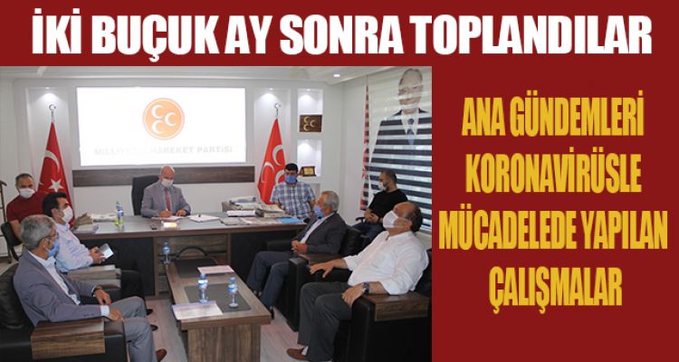 BAŞARAN'IN BAŞKANLIĞINDA TOPLANDILAR