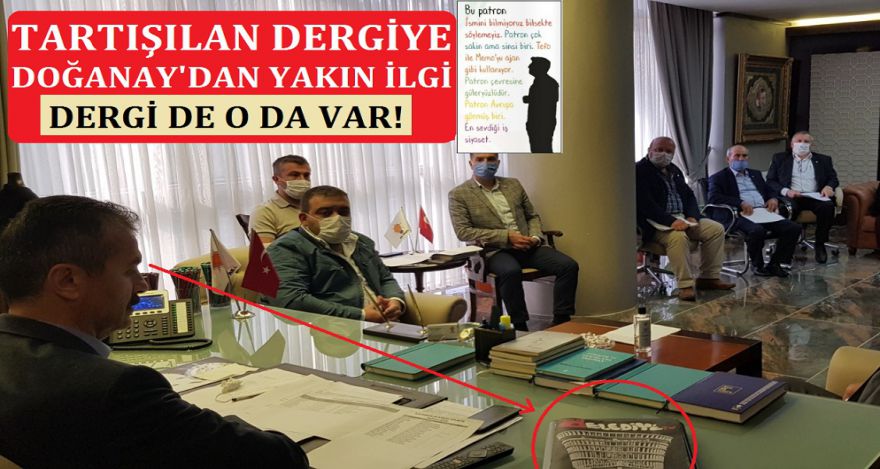 O DERGİ DOĞANAY'IN BAŞUCUNDA!