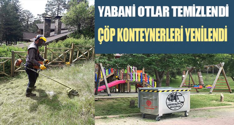 GEREDE'NİN ÇEVRESİ TEMİZLENİYOR