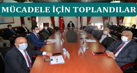 TOPYEKÜN MÜCADELE İÇİN TOPLANDILAR 
