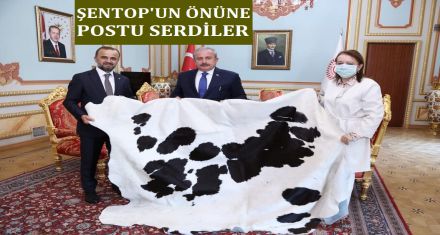 VEKİLLERDEN ŞENTOP'A ZİYARET
