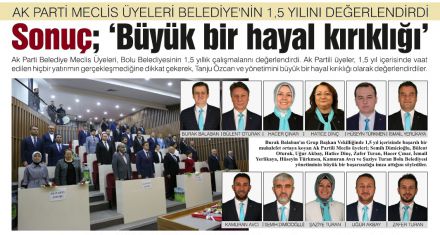 Sonuç; ‘Büyük bir hayal kırıklığı'