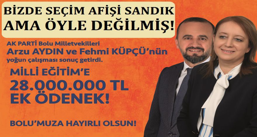 MİLLİ EĞİTİM'E BİR ÖDENEK DAHA!
