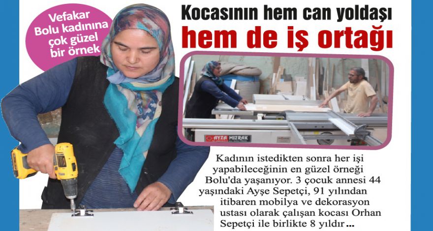 Kadın istedikten sonra her işi başarır