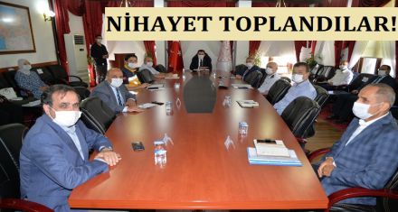 NİHAYET TOPLANDILAR!
