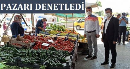 Fatih Başkandan pazar denetimi