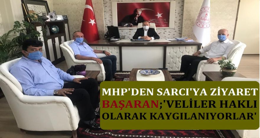 MHP'DEN MİLLİ EĞİTİME ZİYARET