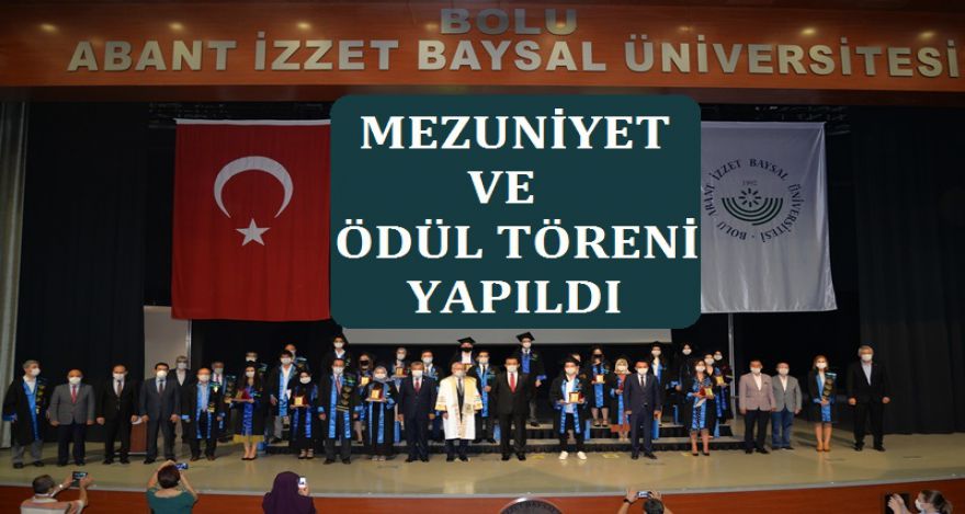 2019-2020 Akademik Yılı Mezuniyet Ve Ödül Töreni Yapıldı