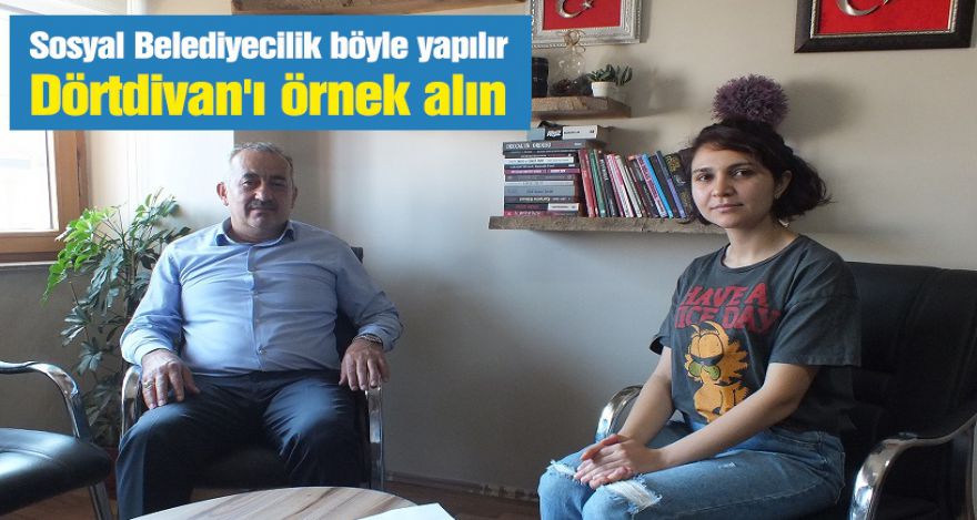Örnek alınması gereken bir belediye