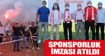 SPONSPORLUK İMZASI ATILDI