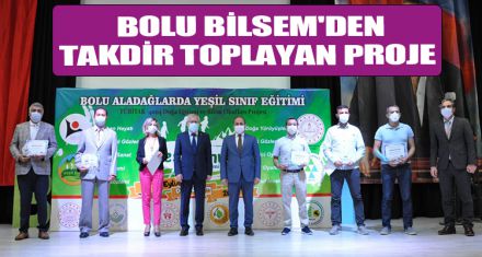 BOLU BİLSEM'DEN TAKDİR TOPLAYAN PROJE