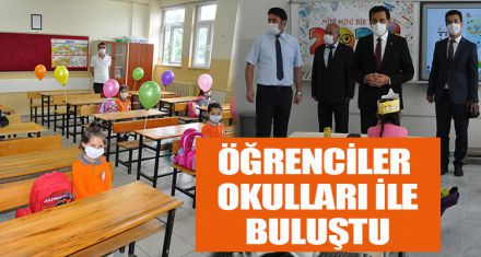 ÖĞRENCİLER OKULLARI İLE BULUŞTU 