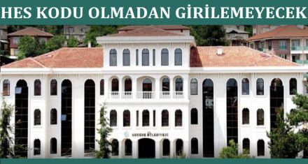 Belediyeye artık HES koduyla girilecek
