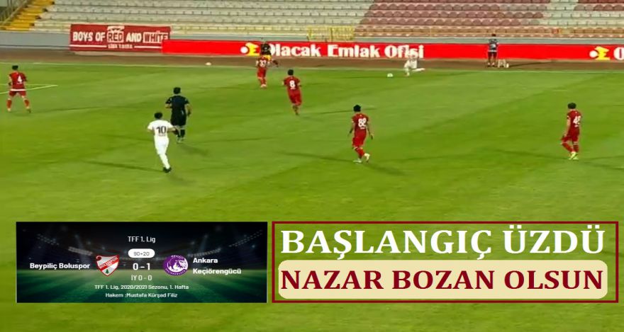 BAŞLANGIÇ ÜZDÜ 0-1