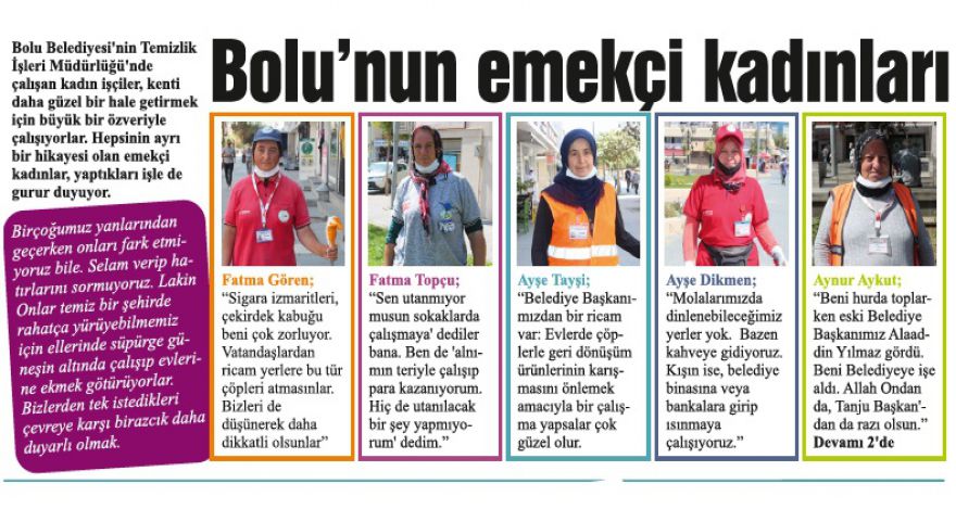 Emekçi kadınların Başkan'dan bir ricaları var